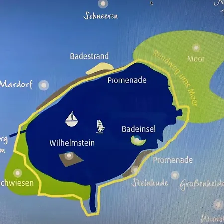 Exklusives Rybak Mit Boxspringbetten Direkt Am Steinhuder Dom wakacyjny